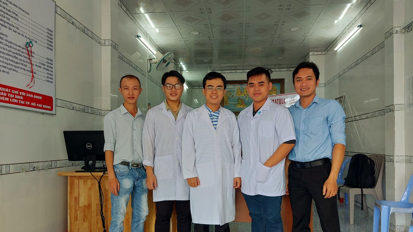Đội ngũ phòng xét nghiệm Chaulab